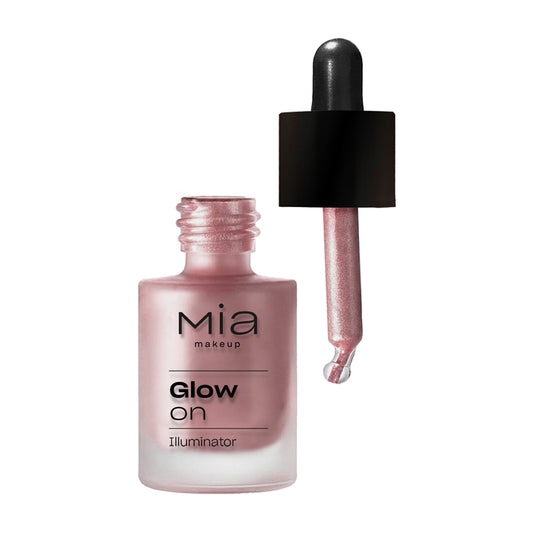 GLOW ON ILLUMINATOR IRIDISCENT PINK