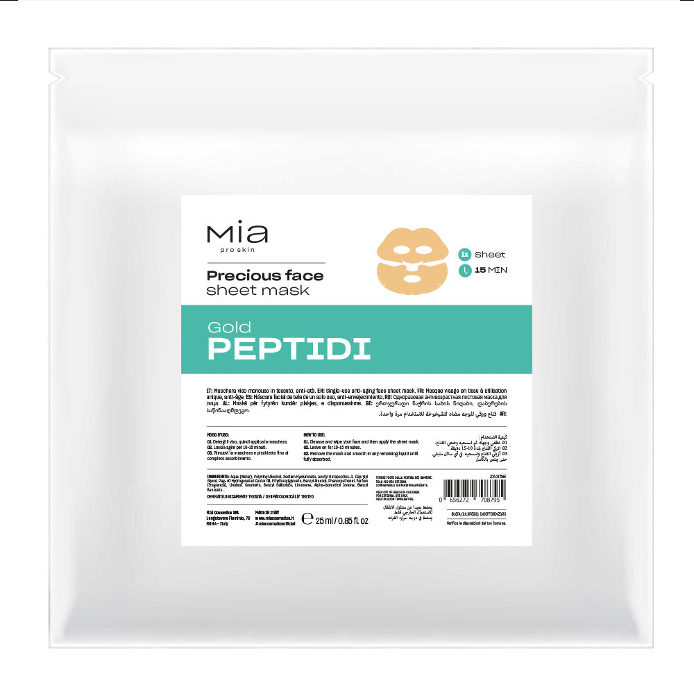 PRECIOUS FACE MASK GOLD PEPTIDI